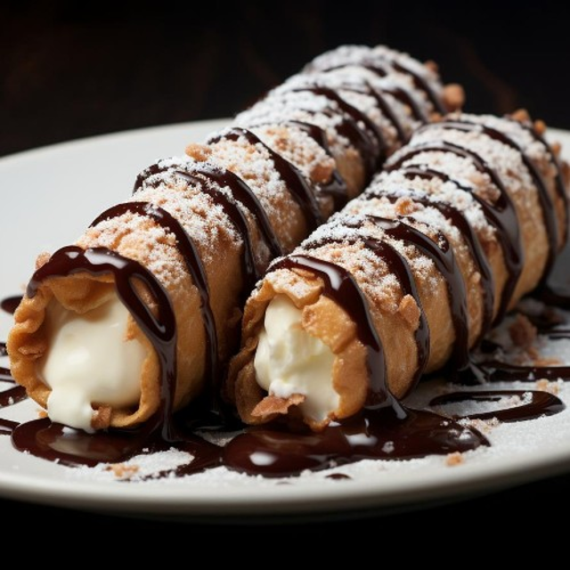 Cream Cannoli's (Desserts).