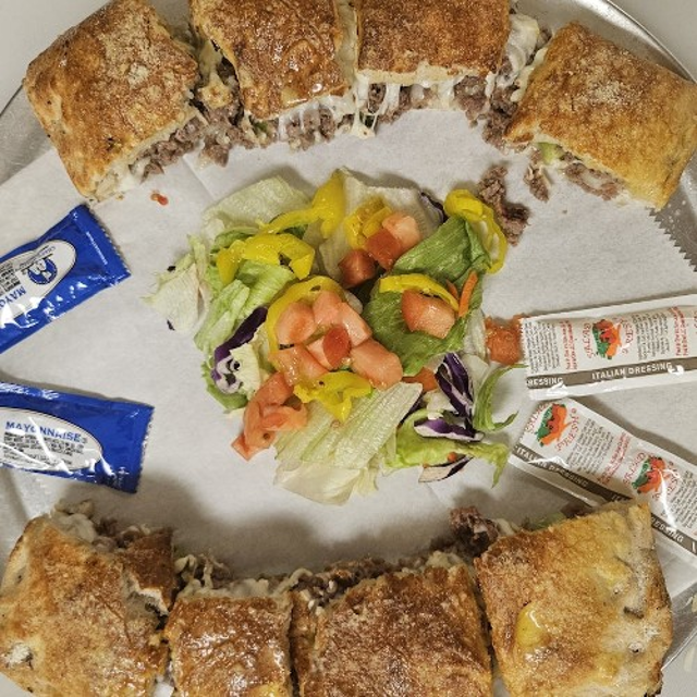 Steak, Cheese & Mushroom Grinder (Small).