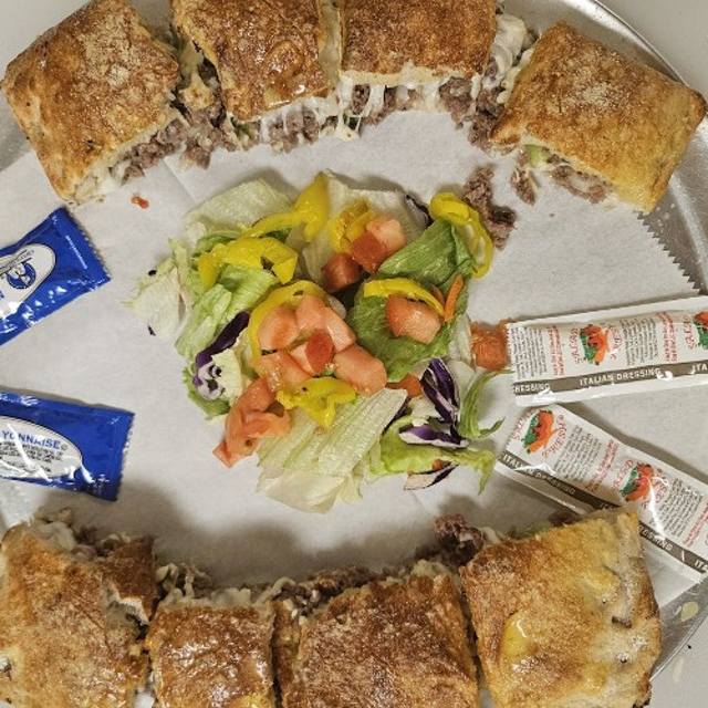 Steak, Cheese & Mushroom Grinder (Large).
