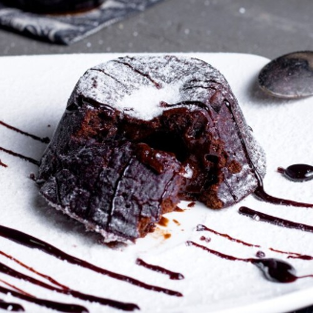 Chocolate Molten Lava Cake.