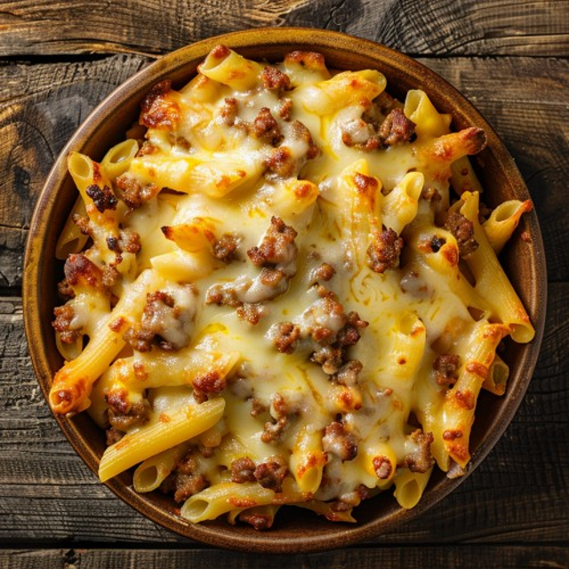 Baked Ziti (Pasta).