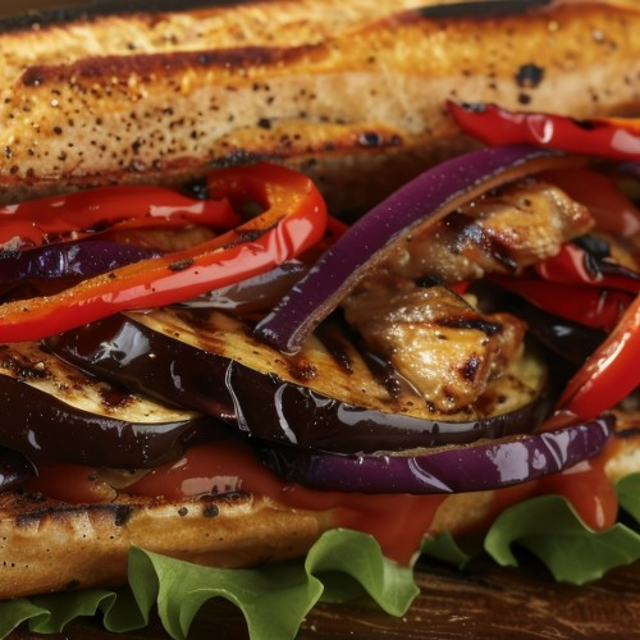 Eggplant Sub (6'').