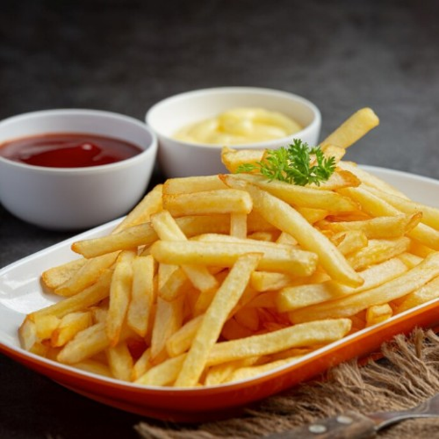 Pizzano's Oven Baked French Fries.